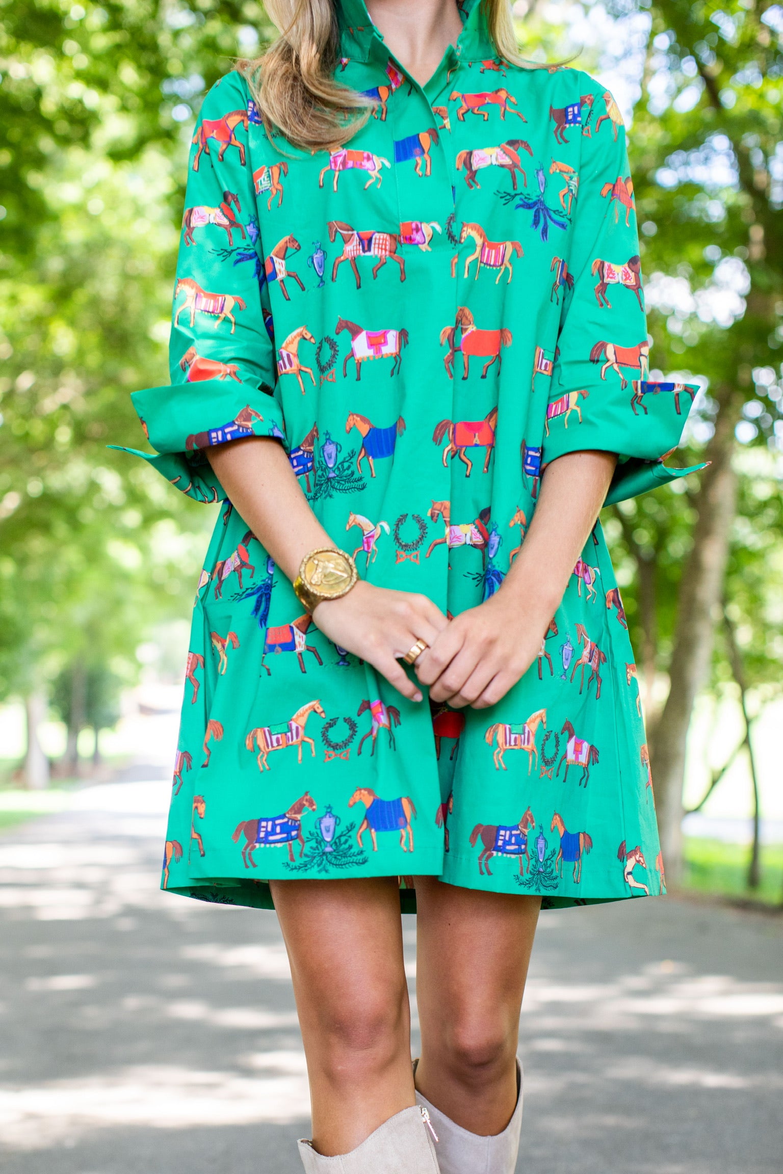 High Horse© Ruthie Shirt Dress Short