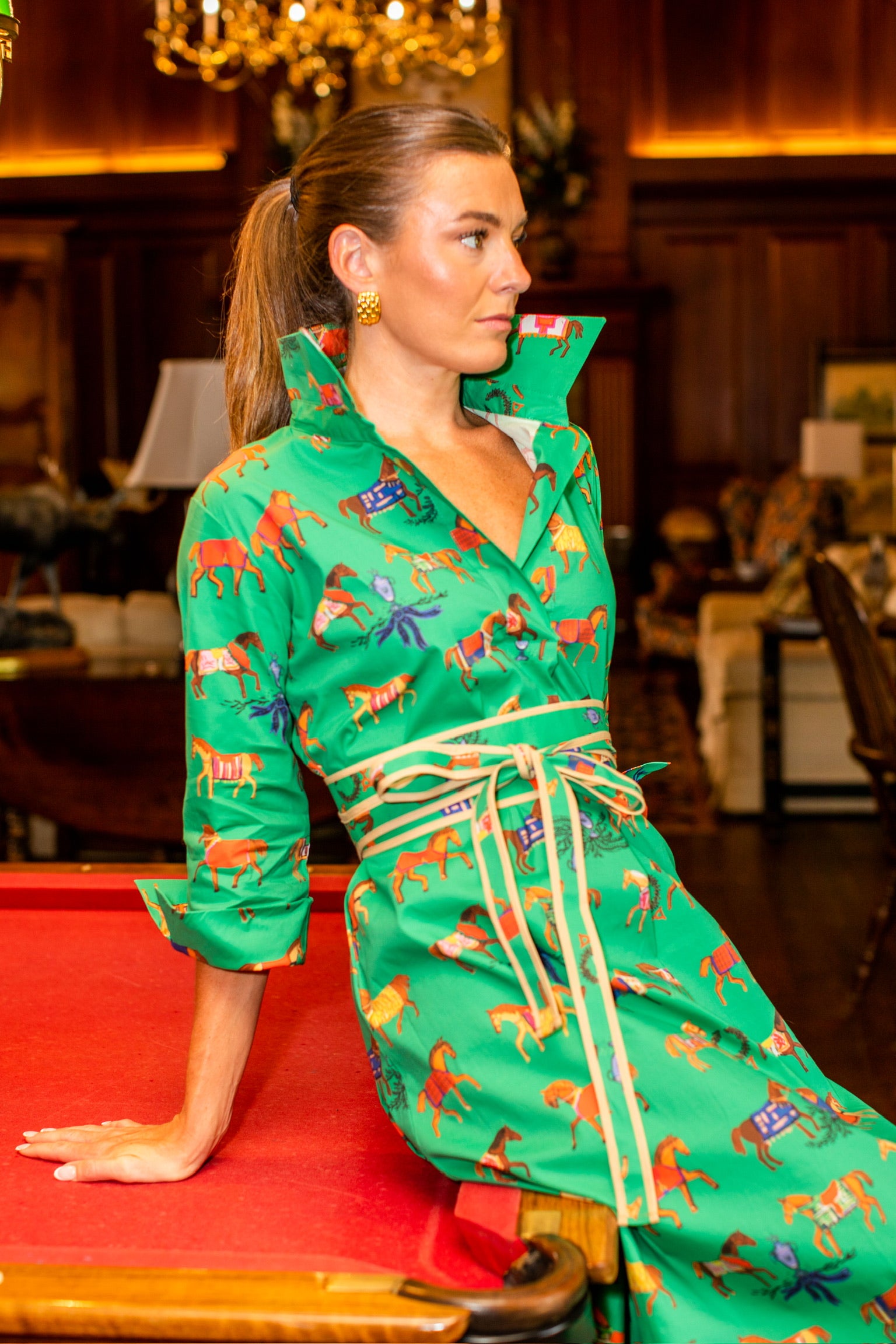 High Horse© Ruthie Shirt Dress Long
