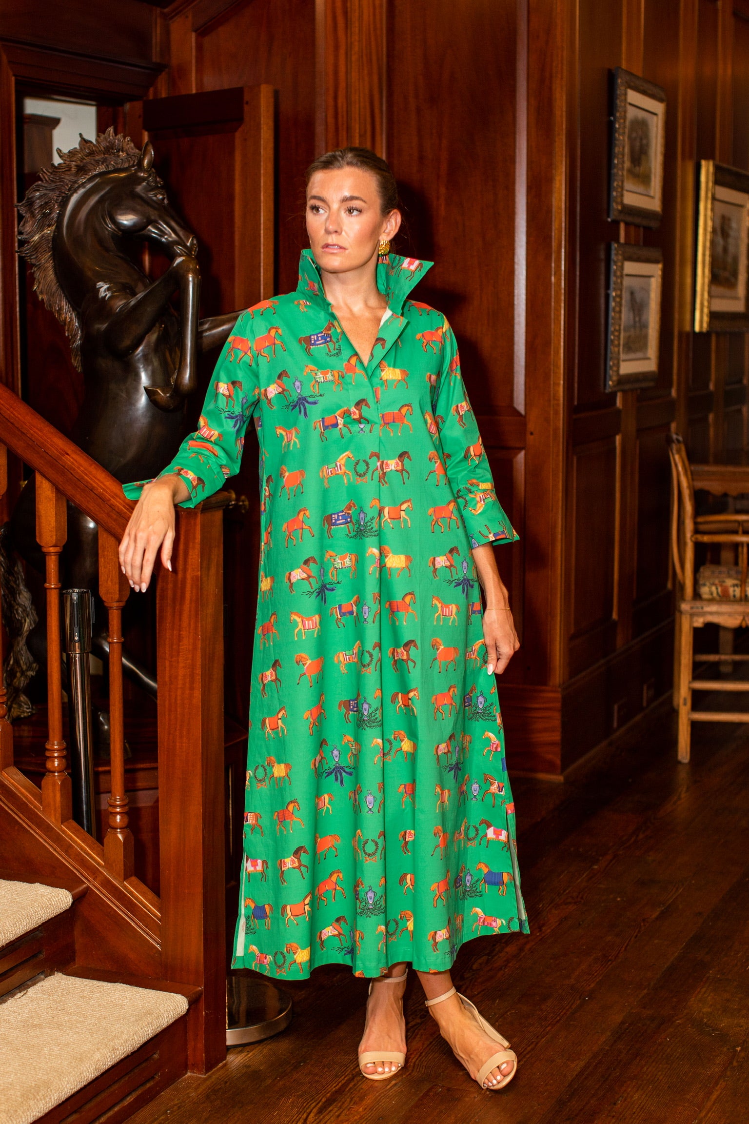 High Horse© Ruthie Shirt Dress Long