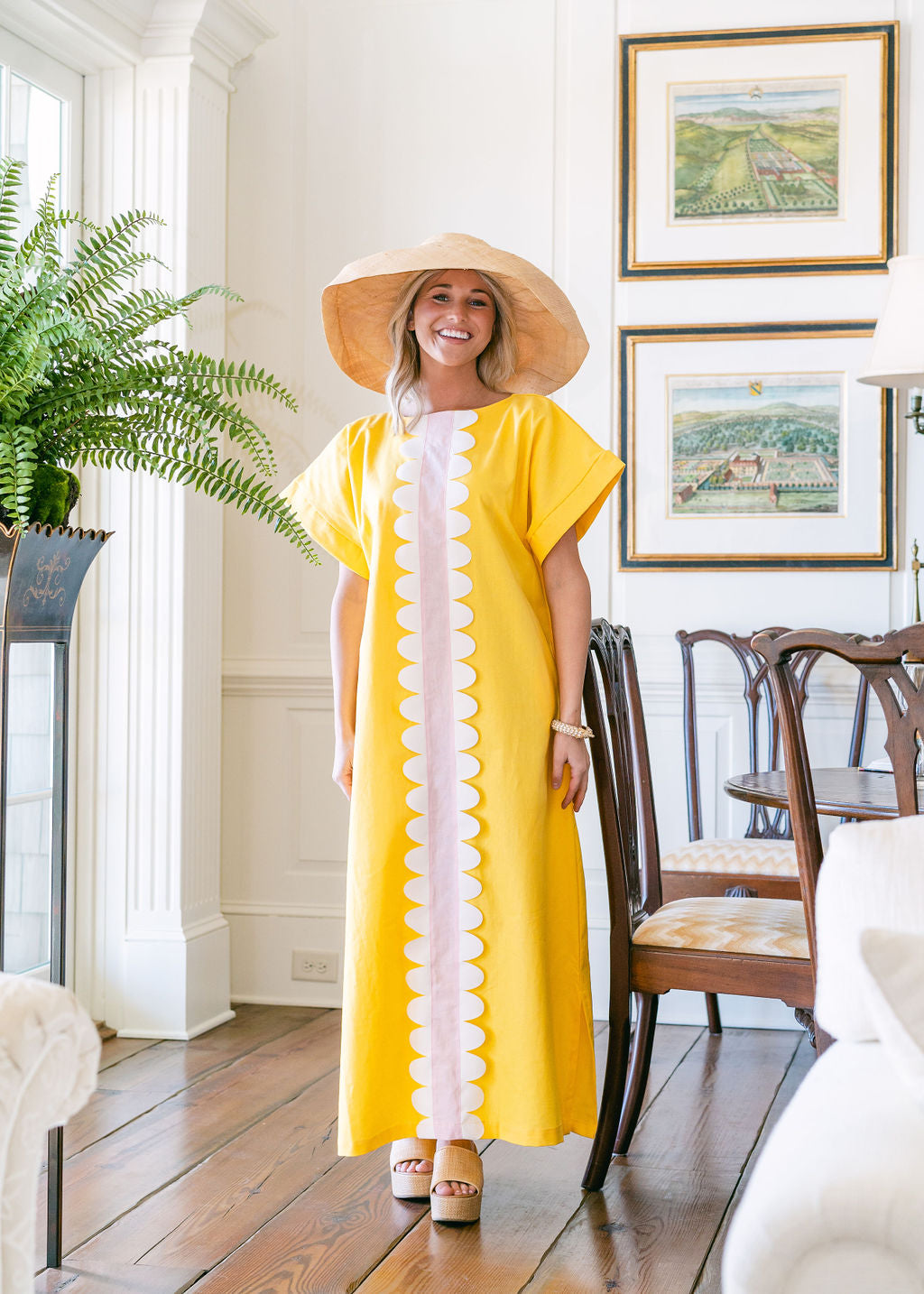 Carolina Sunshine Caftan in Long