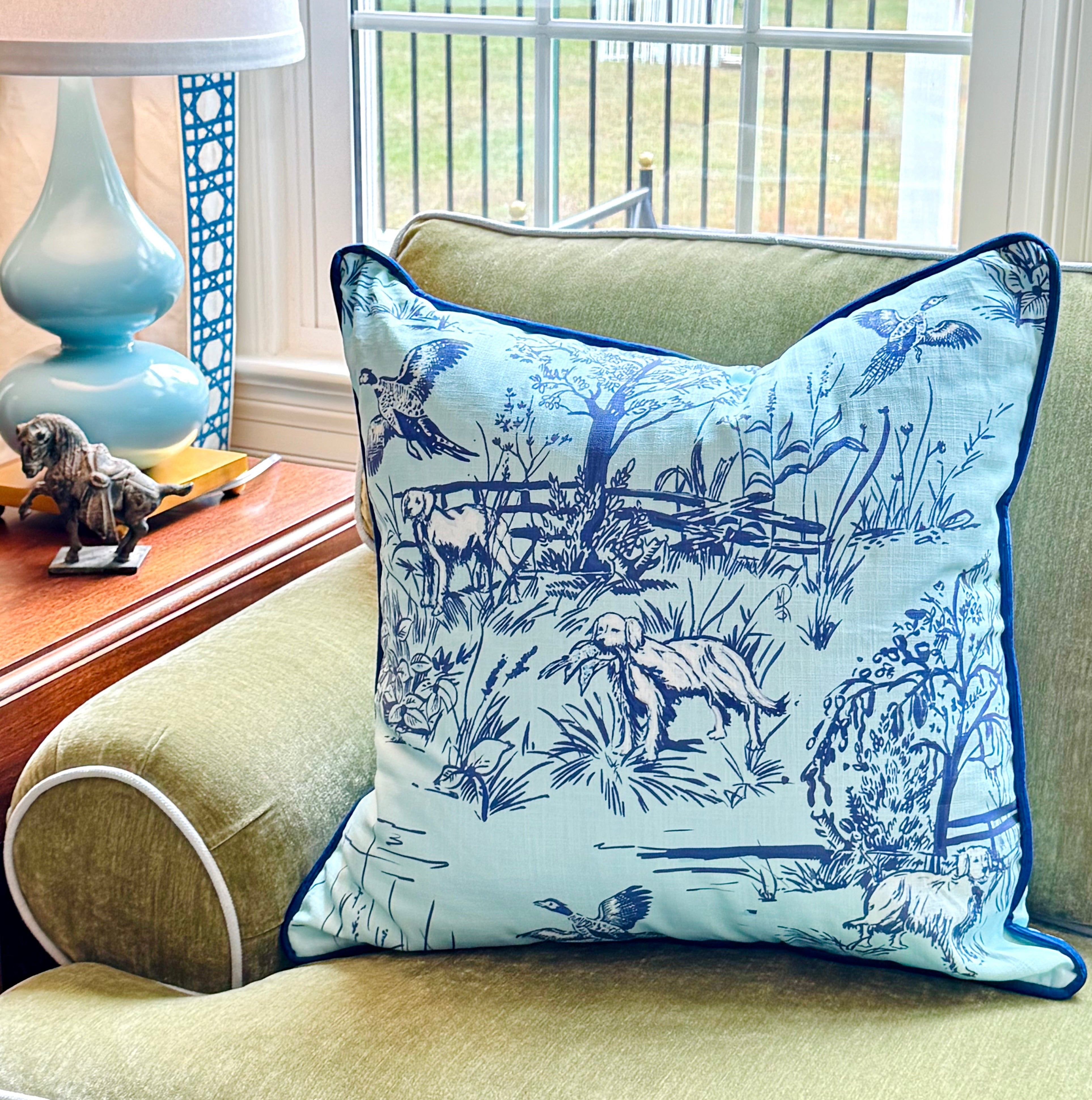 Field and Feather 22 inch Pillow