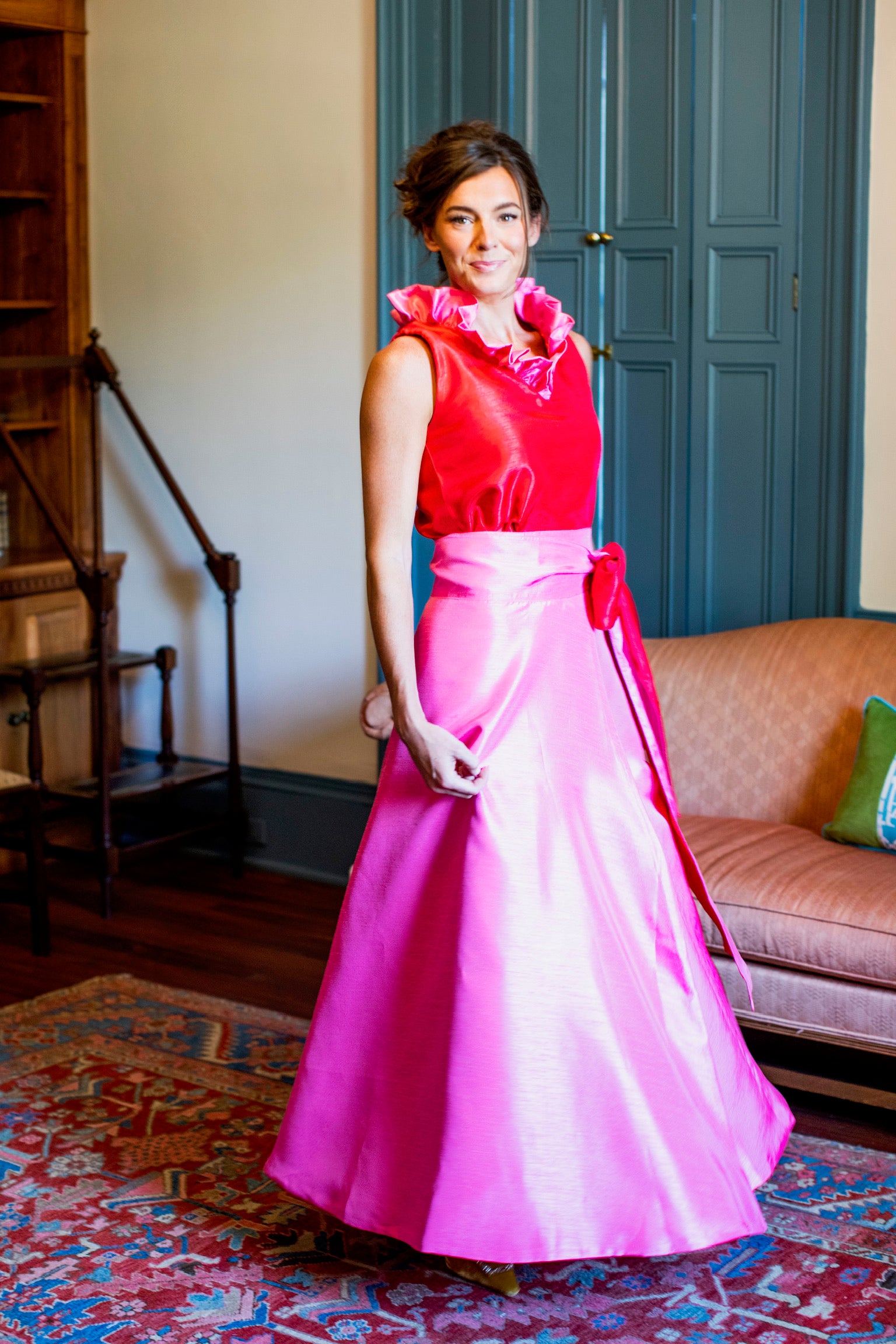 The Perry Reversible Wrap Skirt