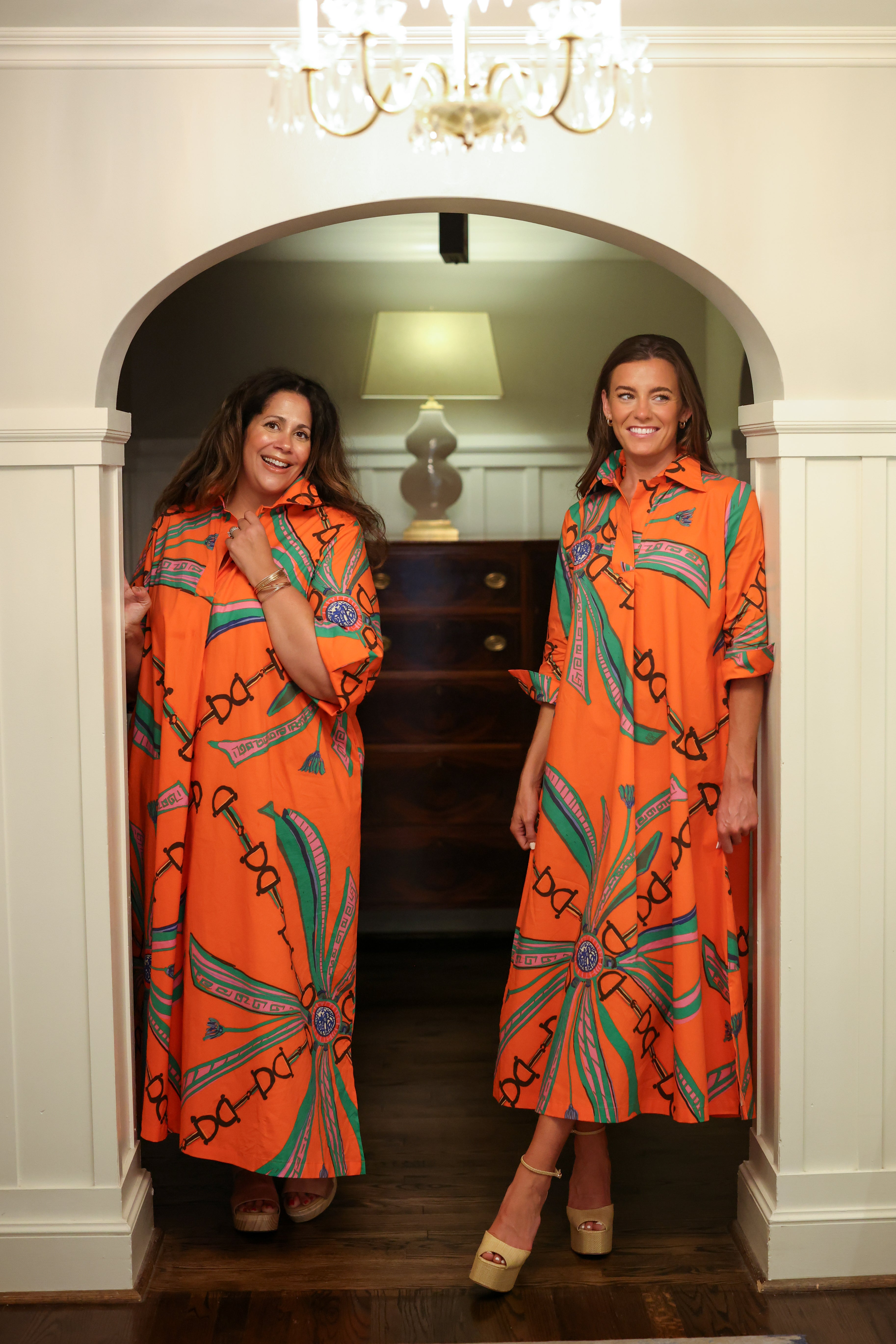 Estate Orange© Shirt Dress Long