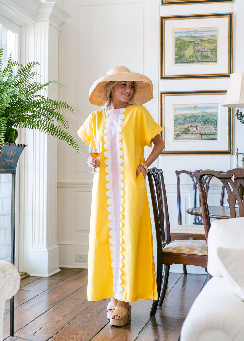 Carolina Sunshine Caftan in Long