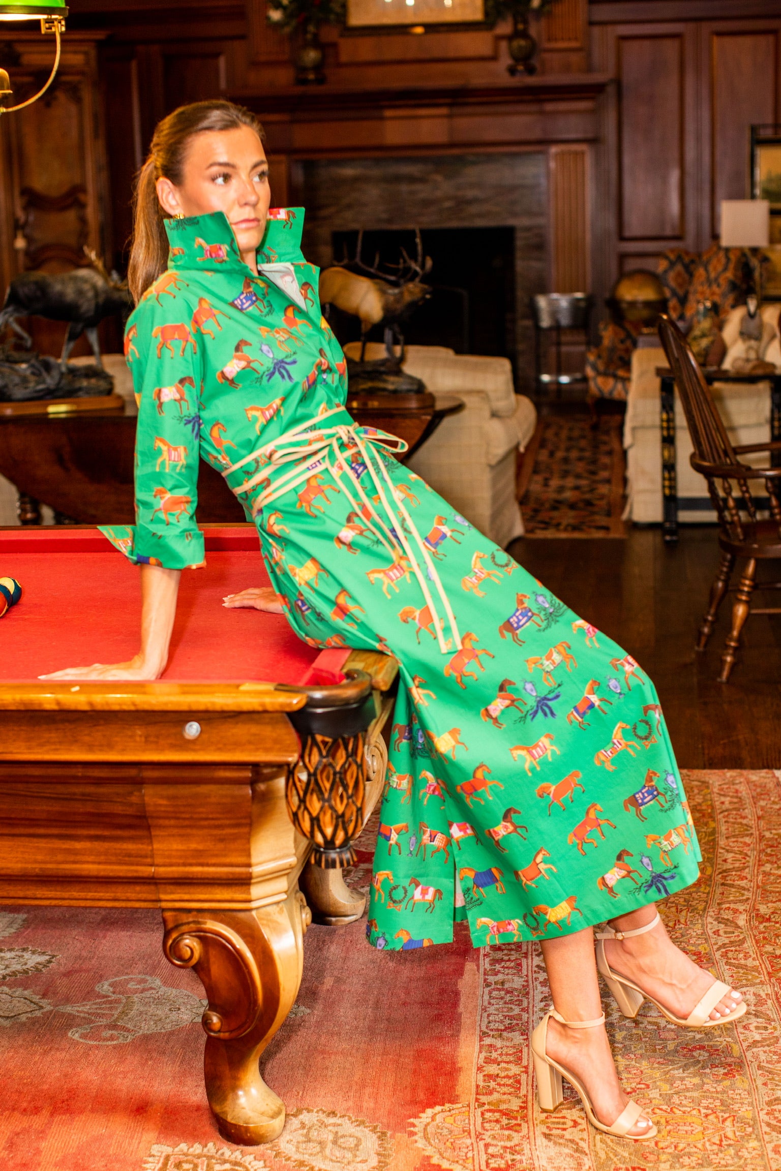High Horse© Ruthie Shirt Dress Long