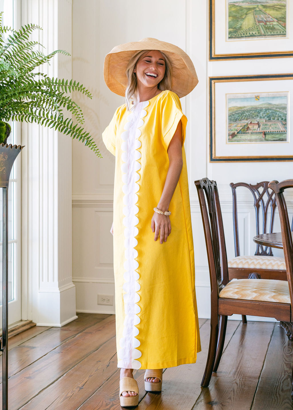 Carolina Sunshine Caftan in Long