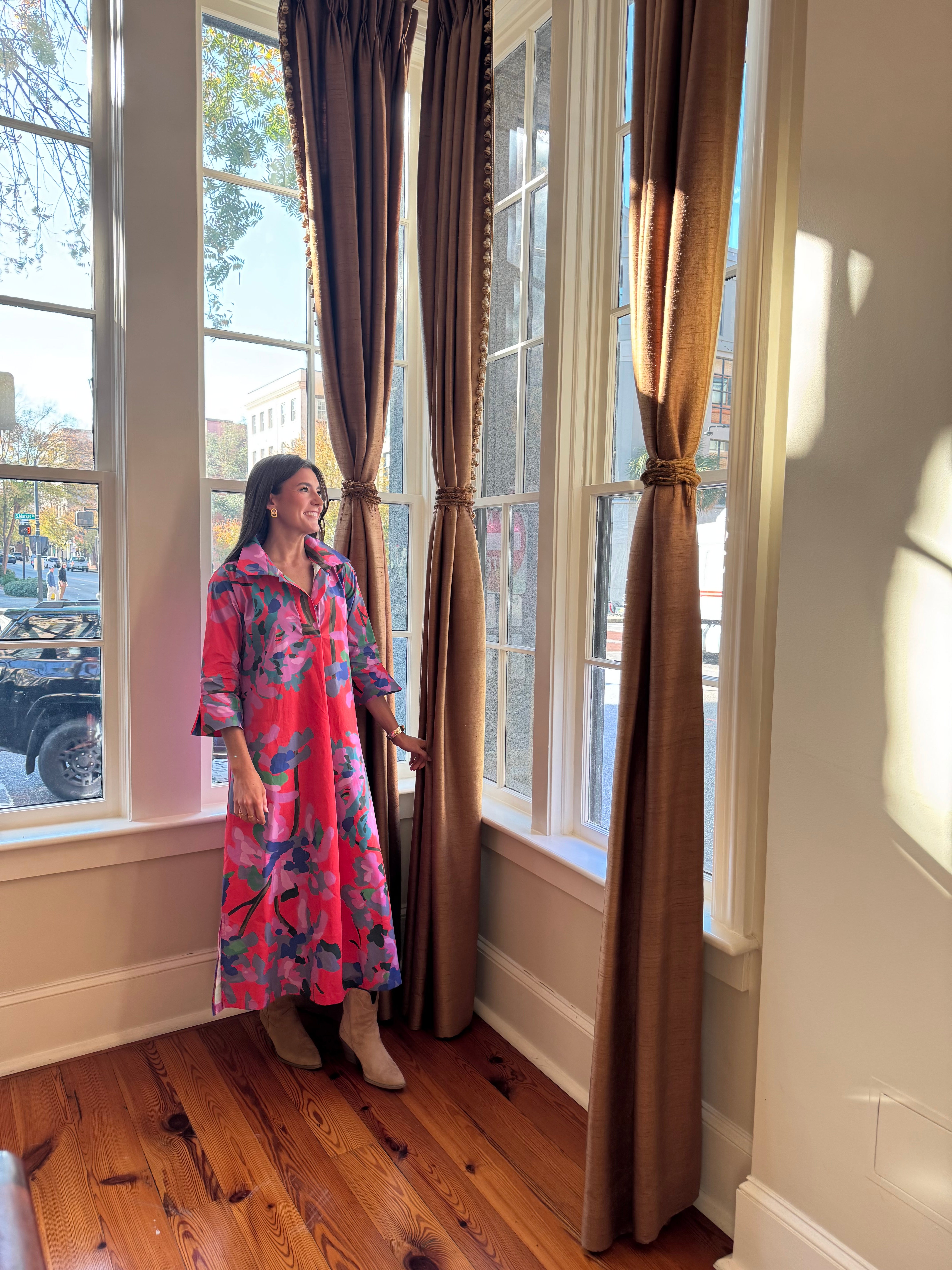 Miss Scarlet© Shirtdress Long