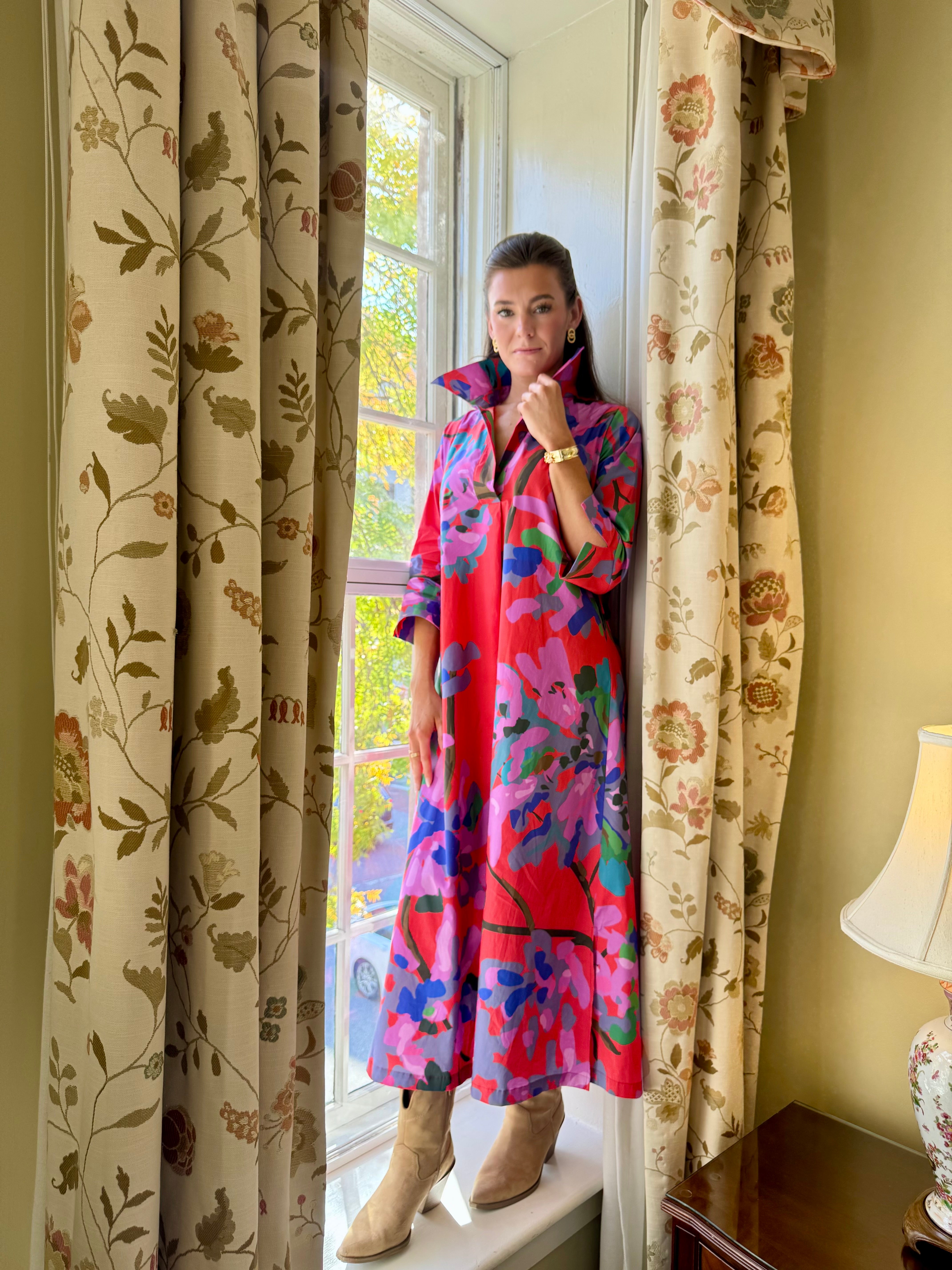 Miss Scarlet© Shirtdress Long