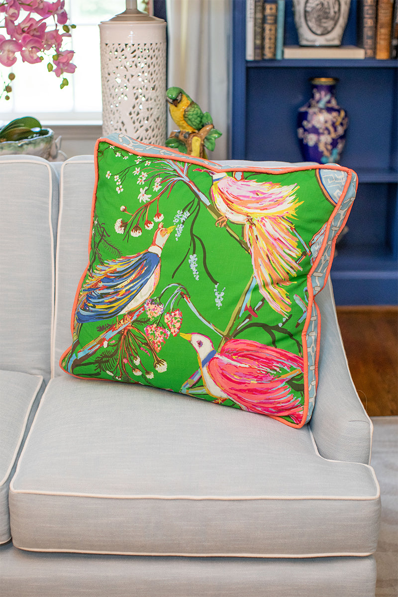 Bird and Boll© Square Pillow