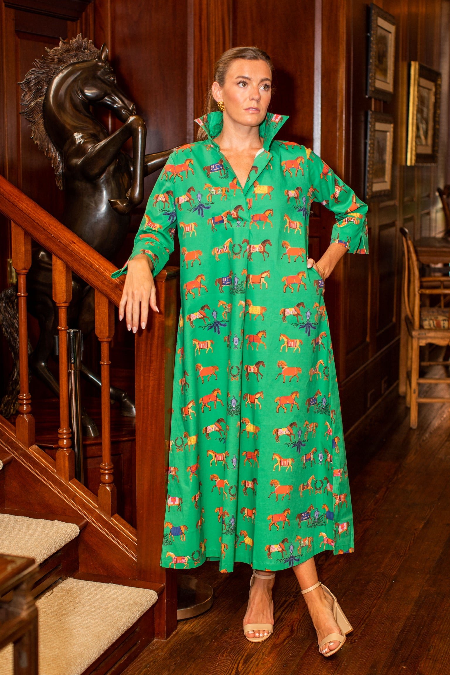 High Horse© Ruthie Shirt Dress Long