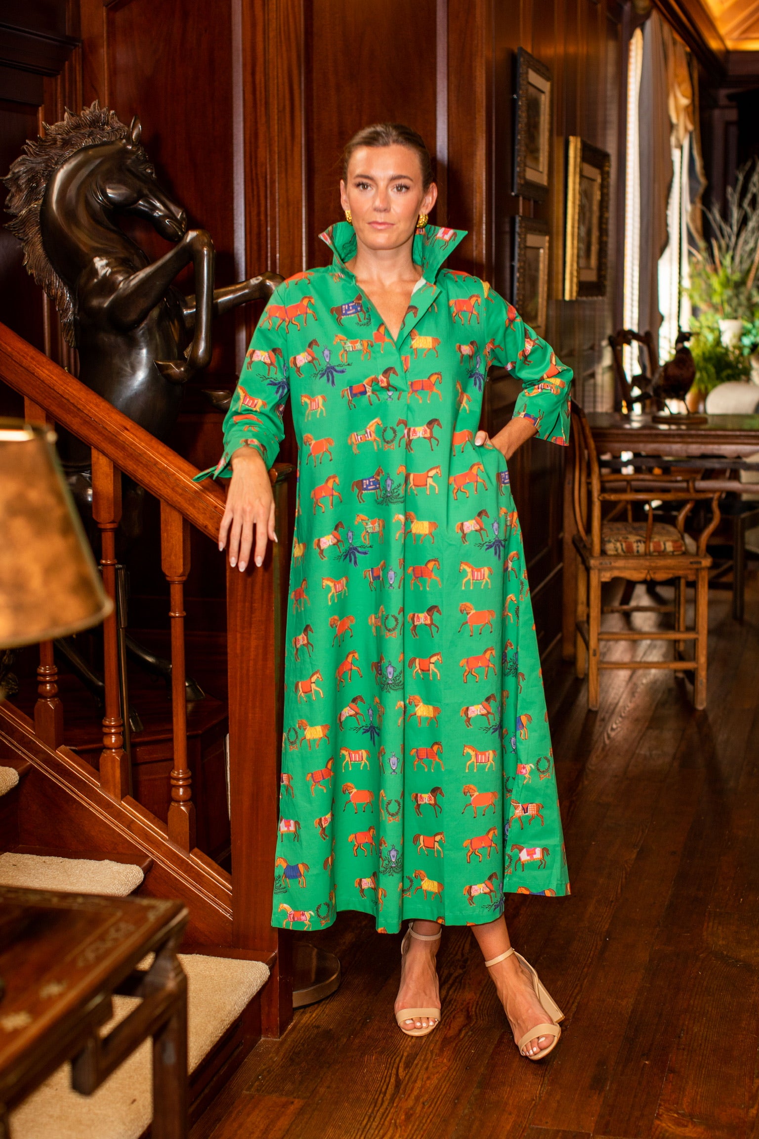 High Horse© Ruthie Shirt Dress Long