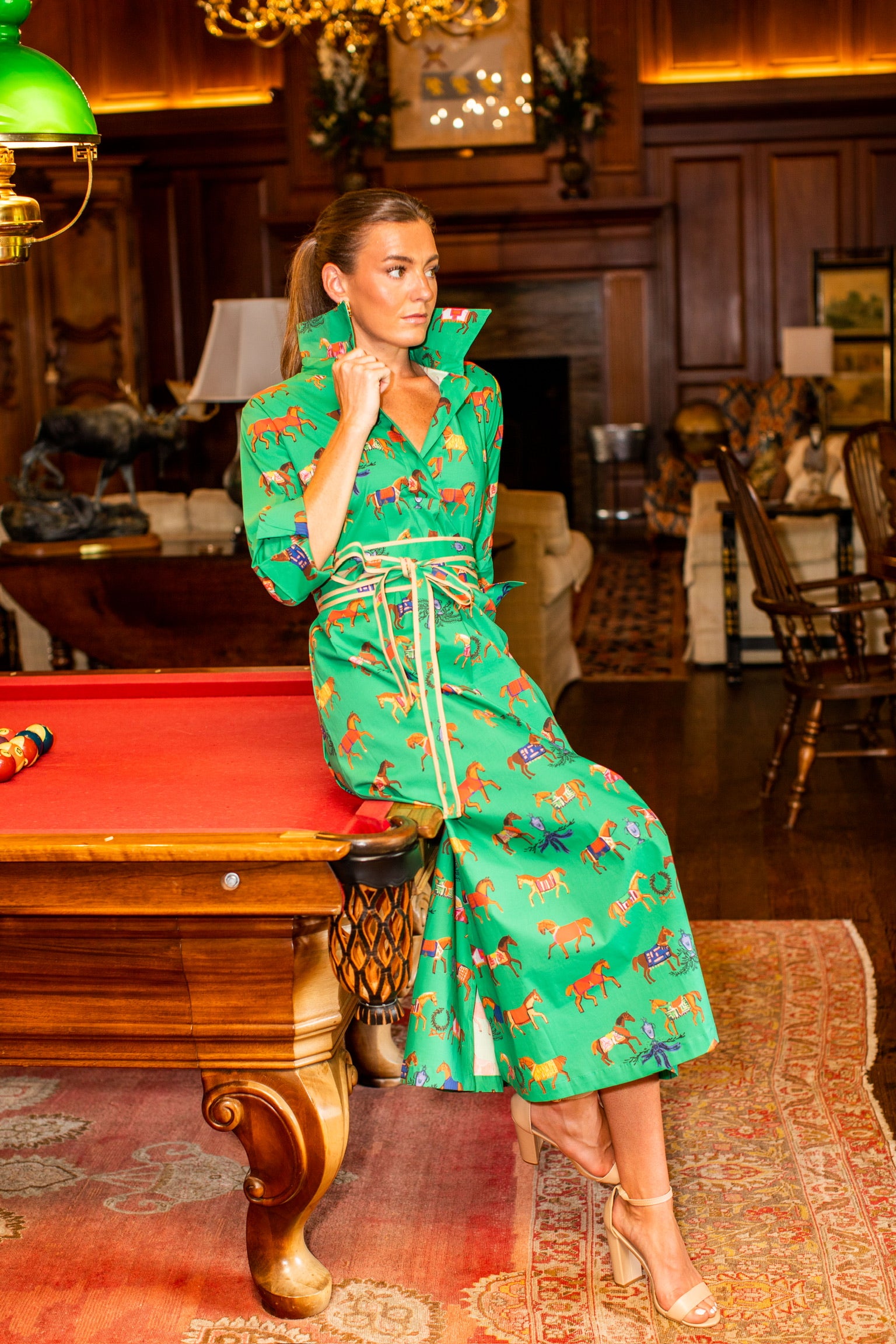 High Horse© Ruthie Shirt Dress Long