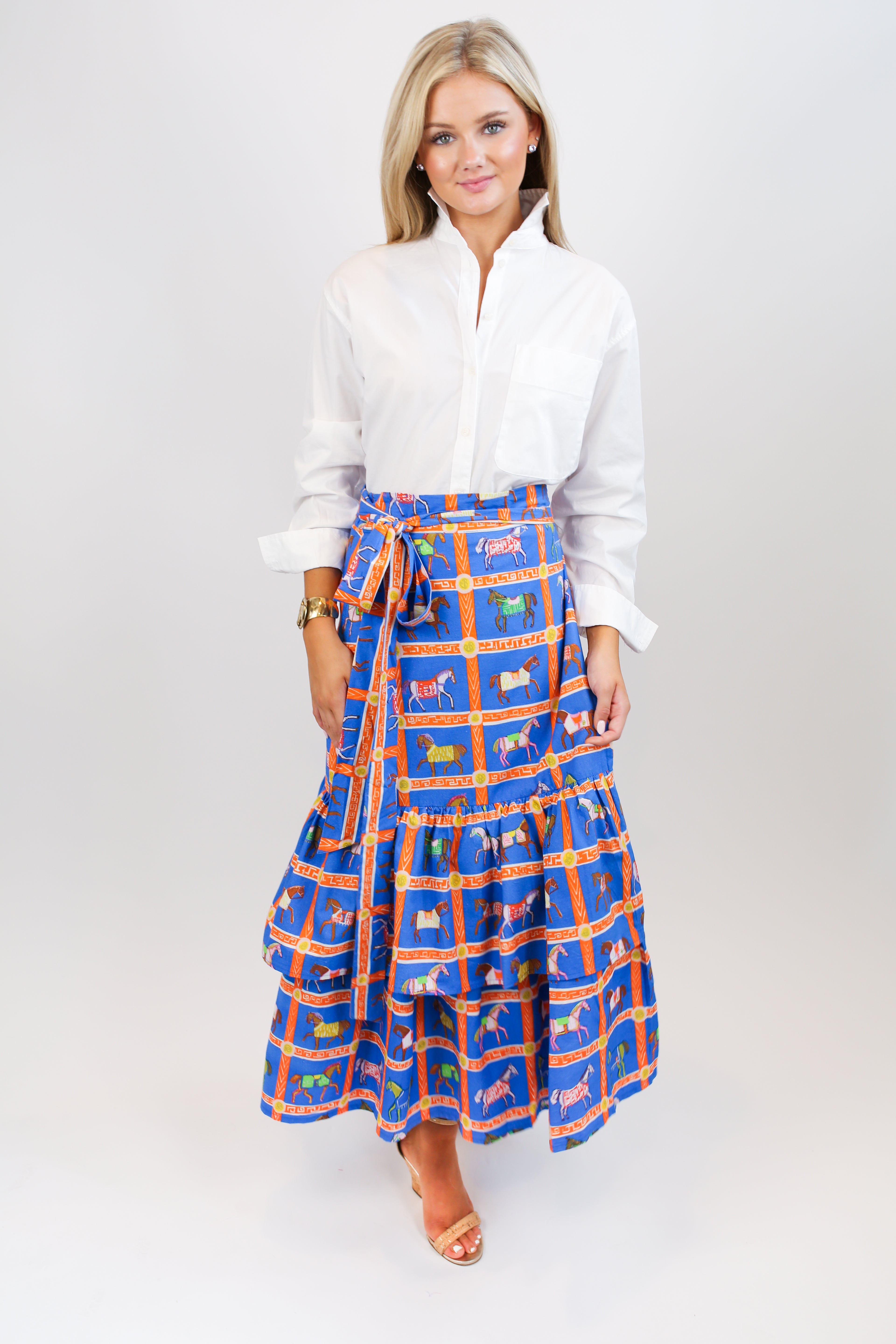 High Horse Brady Wrap Skirt