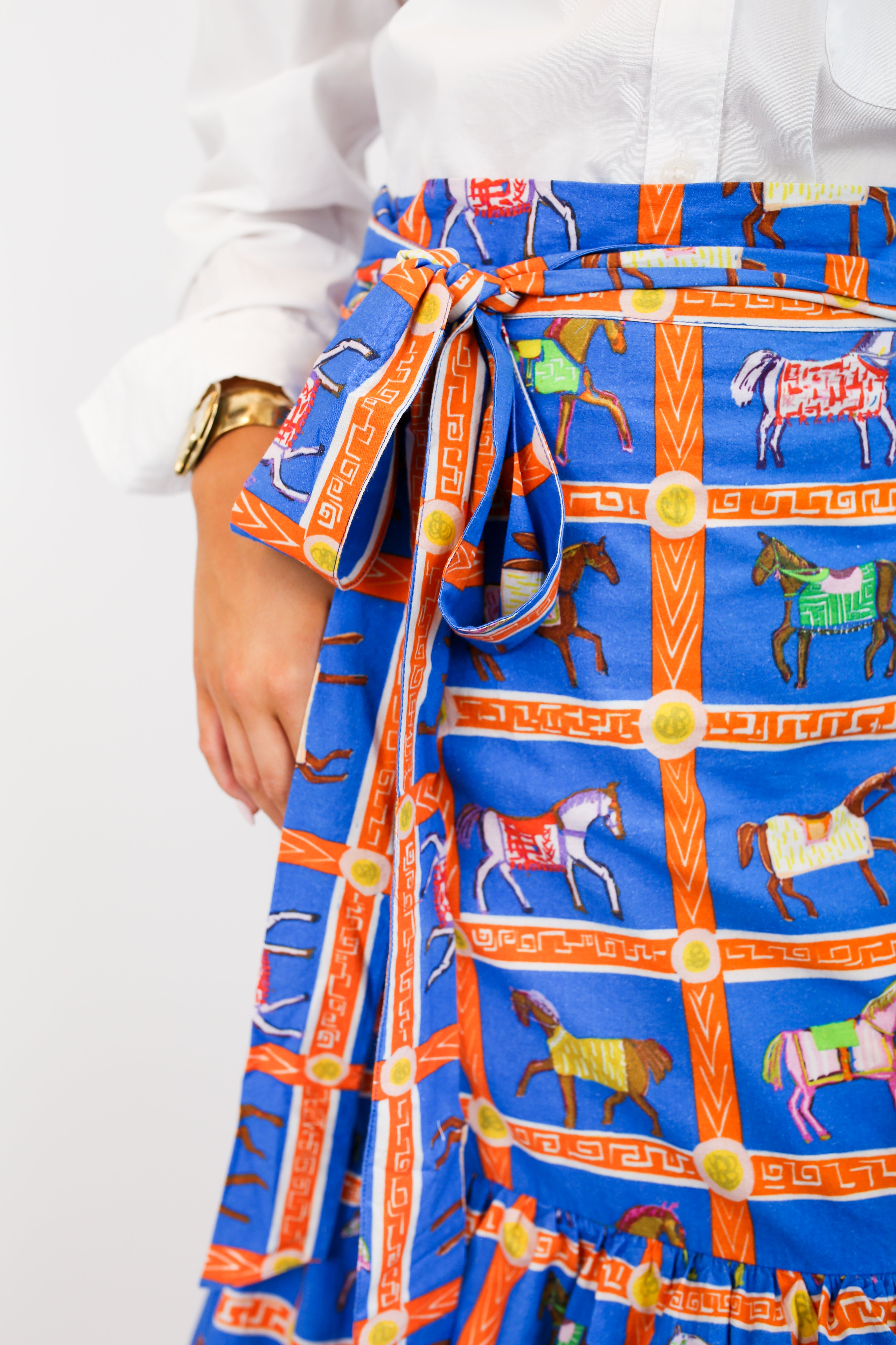 High Horse Brady Wrap Skirt