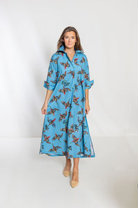 blue dress with white birds Berry Grove Ruthie Shirt Long 4 (2X) Select size:39.5 Royal Doulton Figurine: Mary weather wardrobe AL:2126
