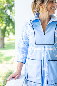 Cassidy Long in Piper Carolina Blue – House of MBR