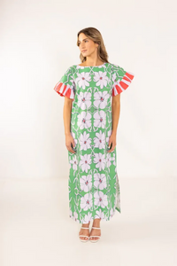 Palm Green Poppy Dress Long 1 Star (XS-S) Palm Green Poppy Dress Long 1 Star (XS-S)