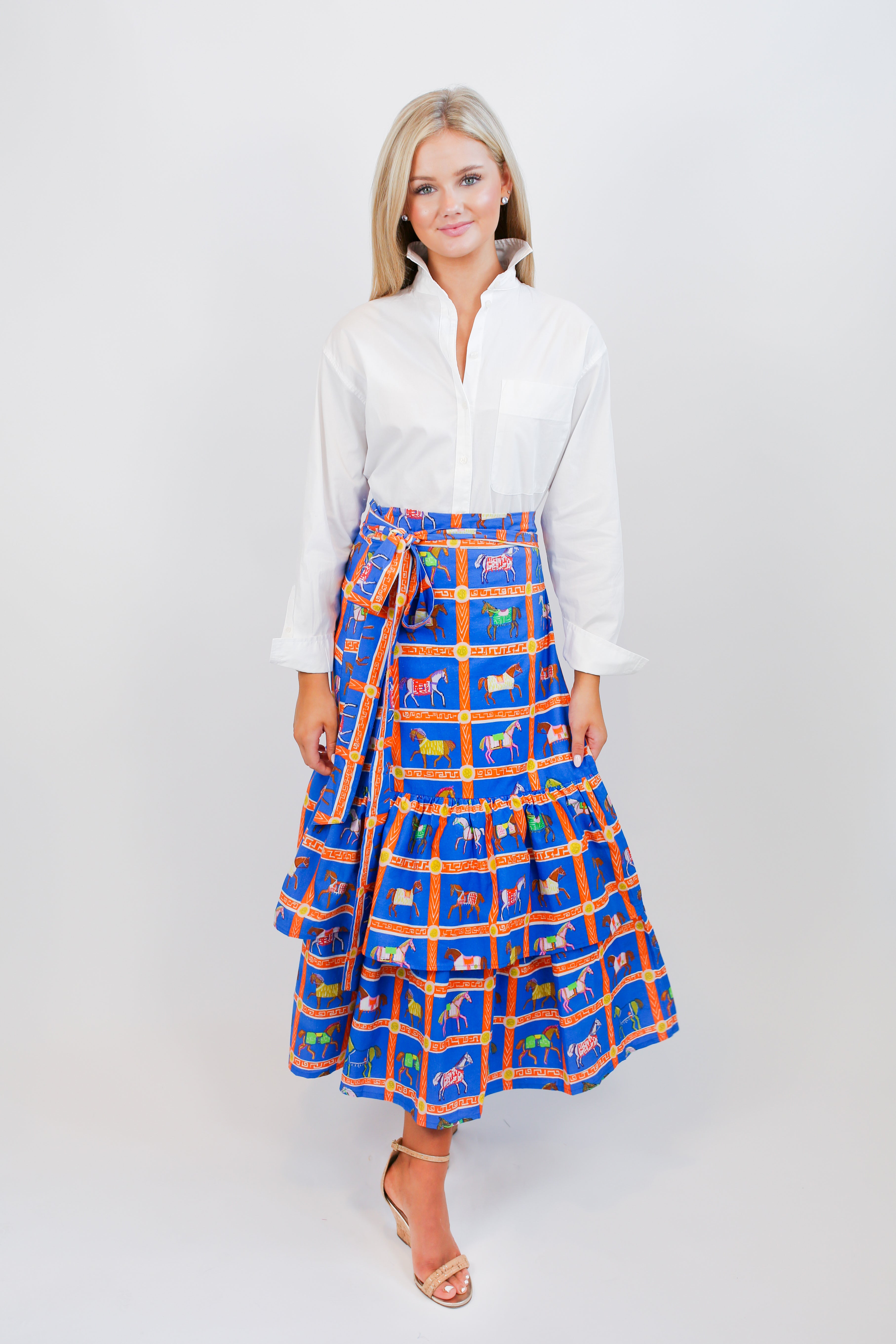 High Horse Brady Wrap Skirt