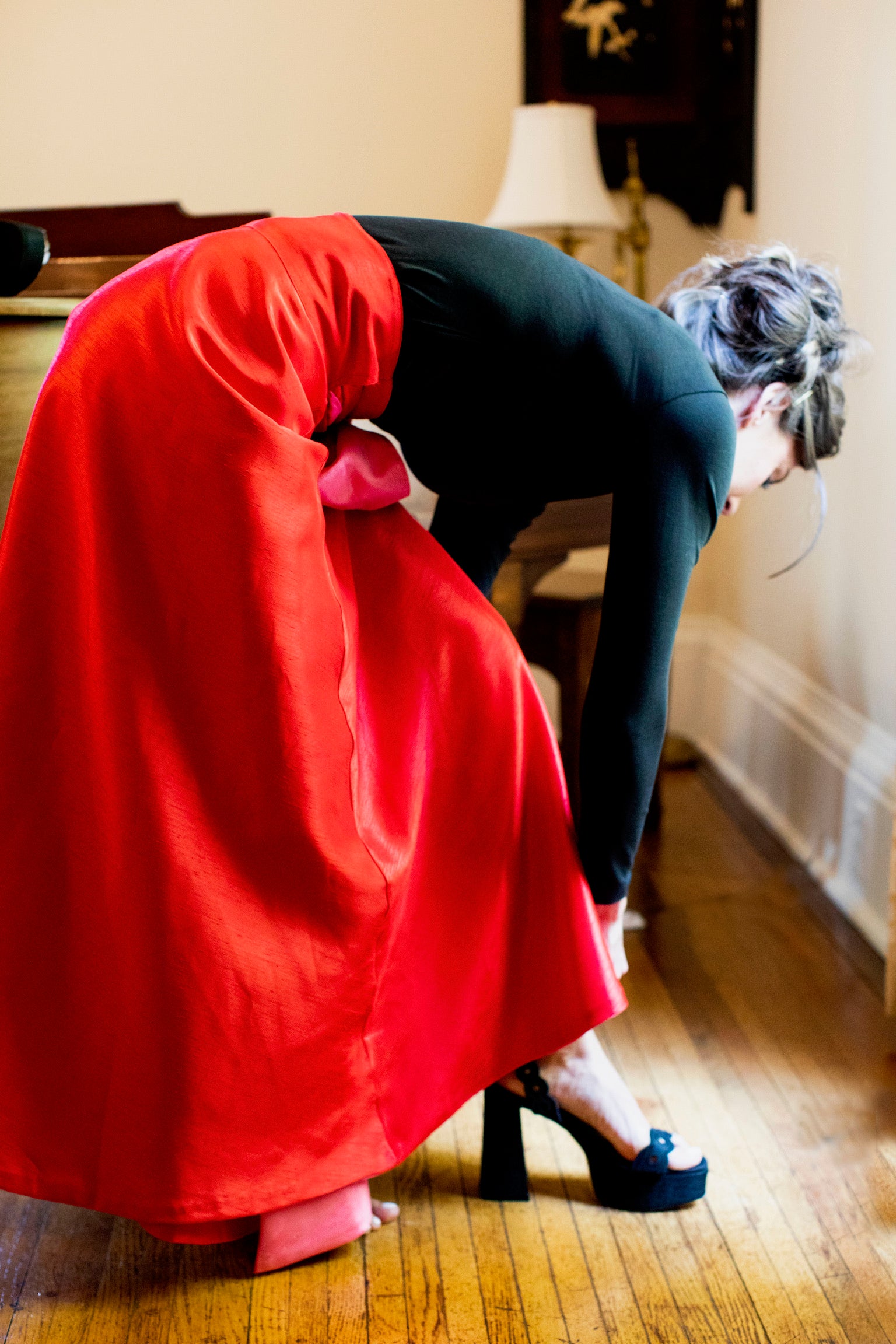 The Perry Reversible Wrap Skirt