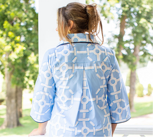 Cassidy Long in Piper Carolina Blue – House of MBR