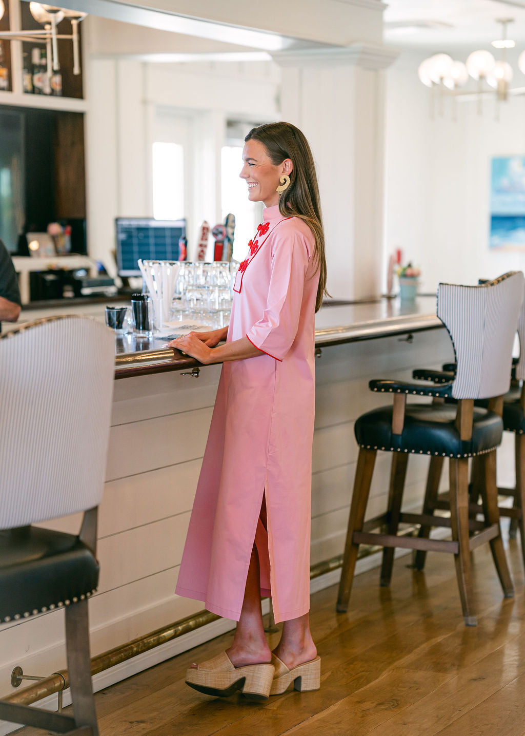 Vintage Pink Bouvier Long