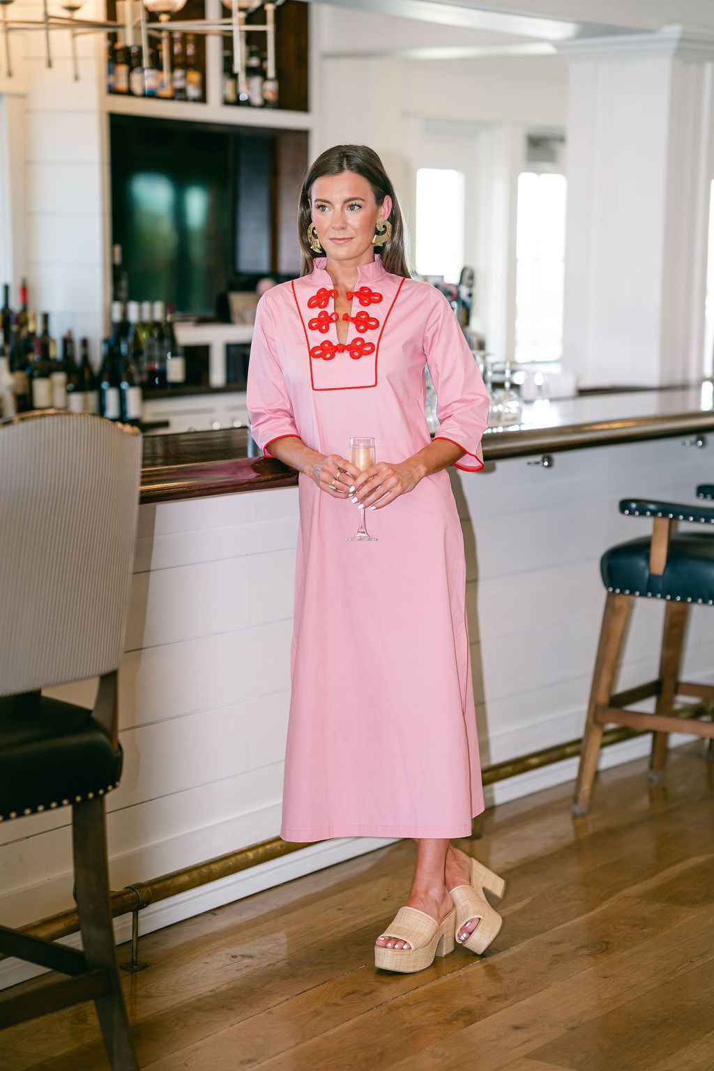 Vintage Pink Bouvier Long