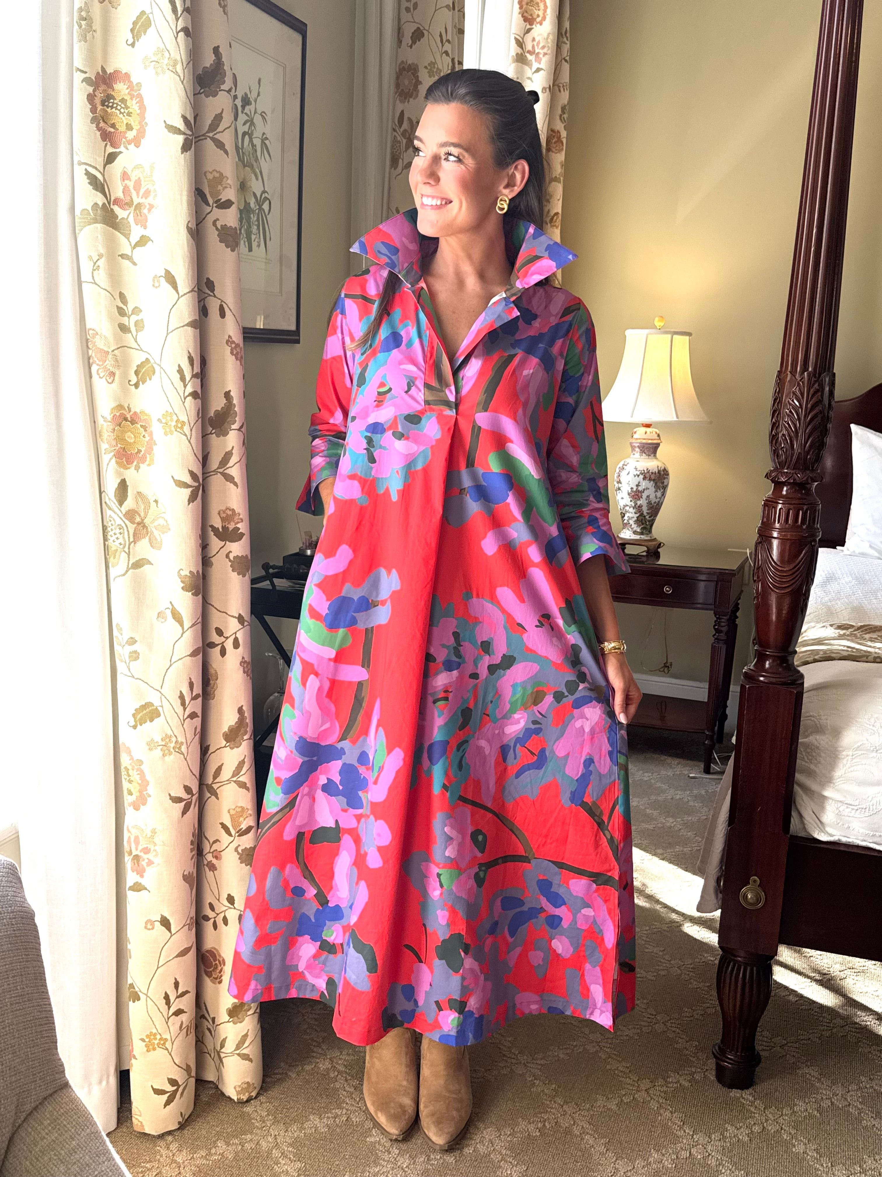 Miss Scarlet© Shirtdress Long